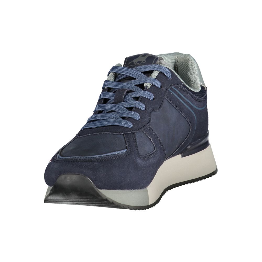 U.S. Grand Polo Blue Polyamide Sneakers for sports activities