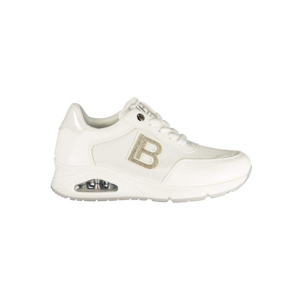 Laura Biagiotti Athletic-style white polyester sneakers