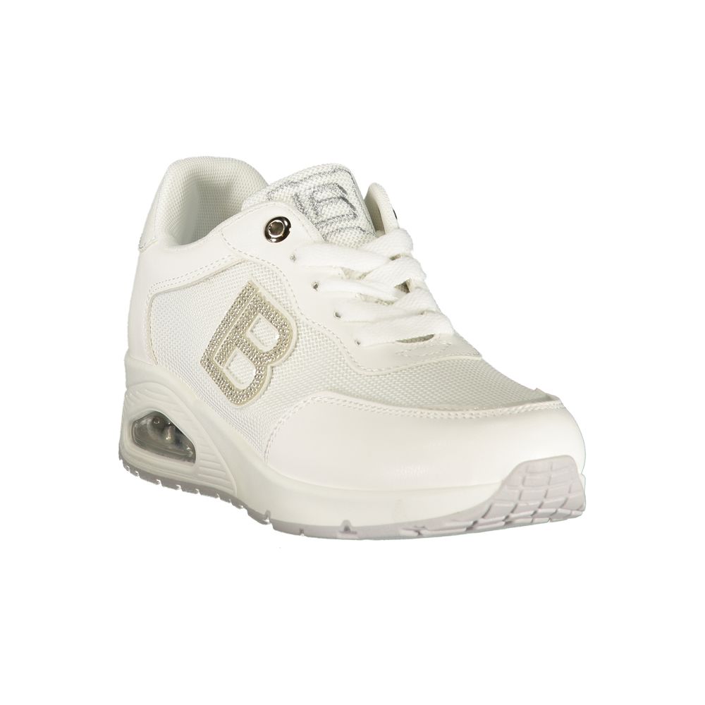 Laura Biagiotti Athletic-style white polyester sneakers
