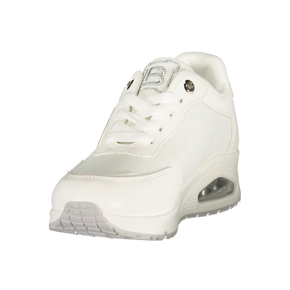 Laura Biagiotti Athletic-style white polyester sneakers