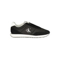 Calvin Klein Black Polyester Sneakers for Sporty Looks