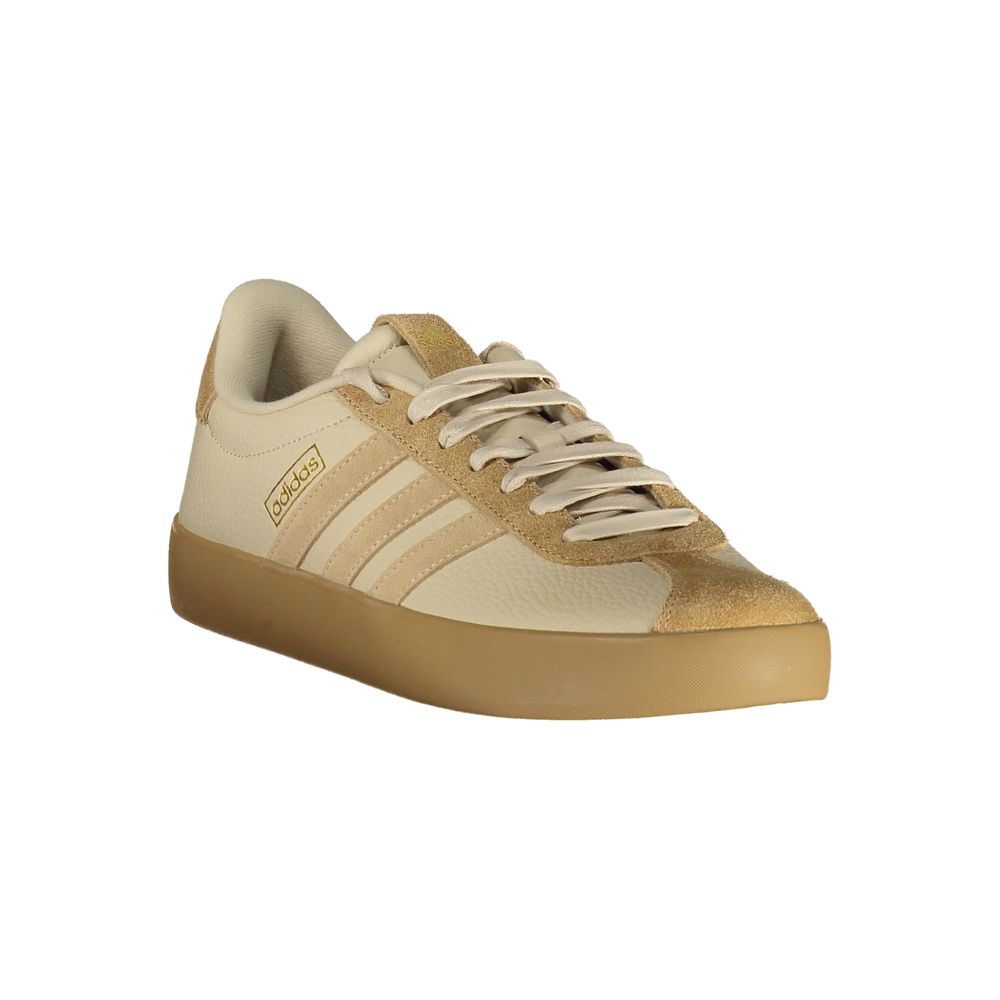 Baskets de sport Adidas en cuir de veau beige Bos Taurus