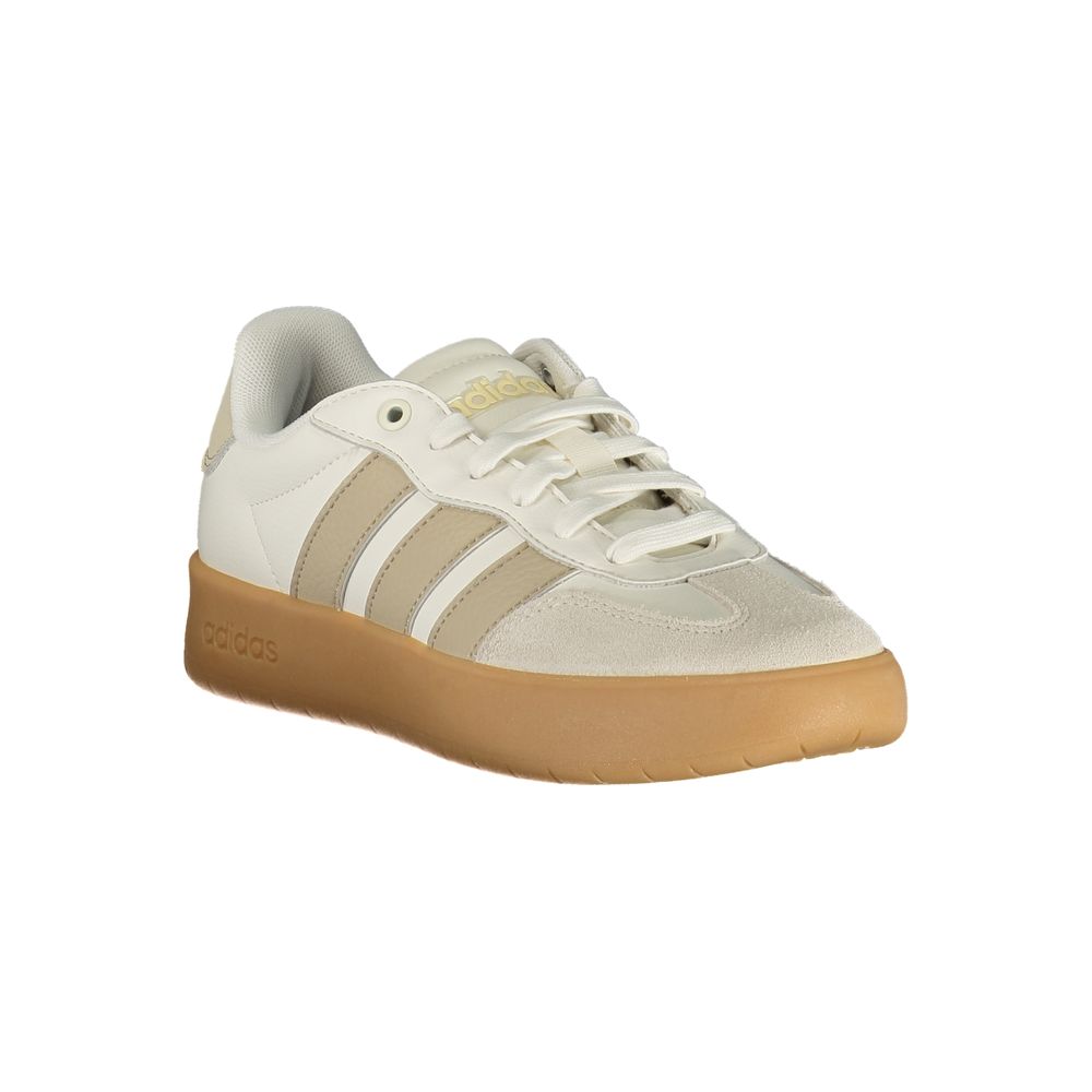 Adidas Weiße Sneaker aus Polyester im Athletic-Stil