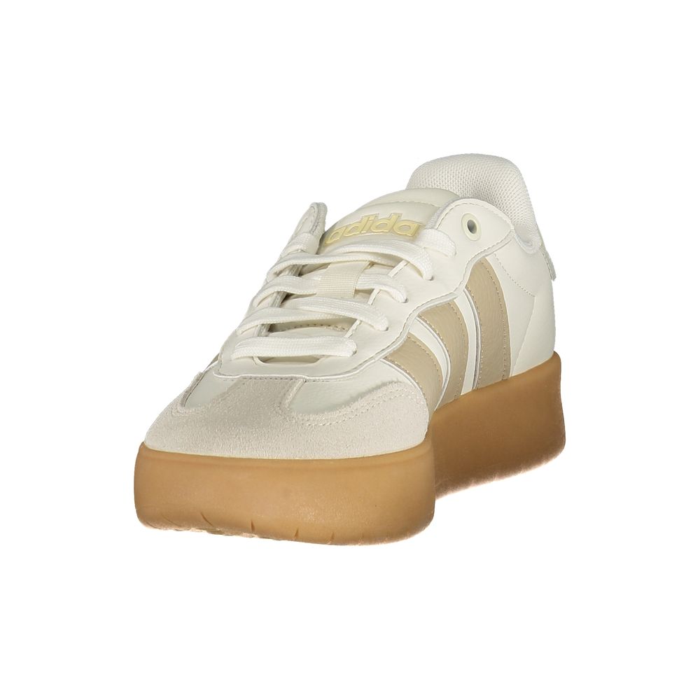 Adidas Weiße Sneaker aus Polyester im Athletic-Stil