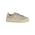 Adidas Weiße Sneaker aus Polyester im Athletic-Stil