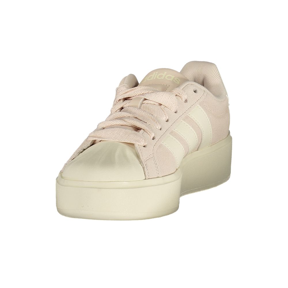 Adidas Weiße Sneaker aus Polyester im Athletic-Stil