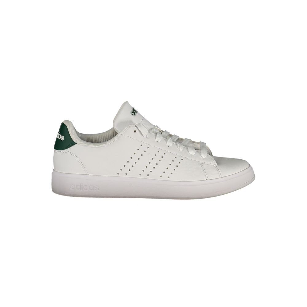Adidas Weiße Sneaker aus Polyester im Athletic-Stil