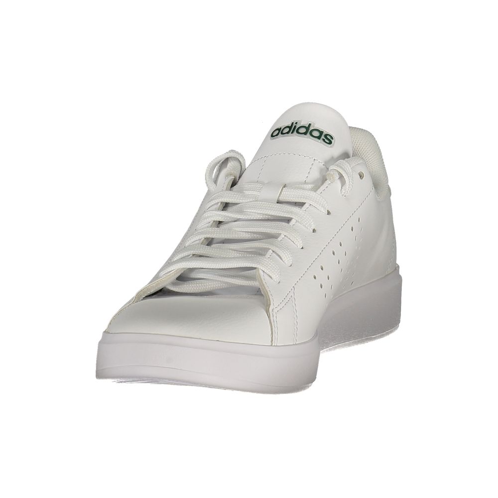 Adidas Weiße Sneaker aus Polyester im Athletic-Stil