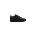 Nike Schwarze Leder Low-Top-Sneaker