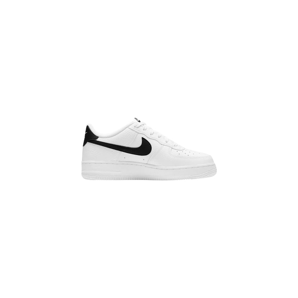 Nike White Leather Low-Top Sneakers