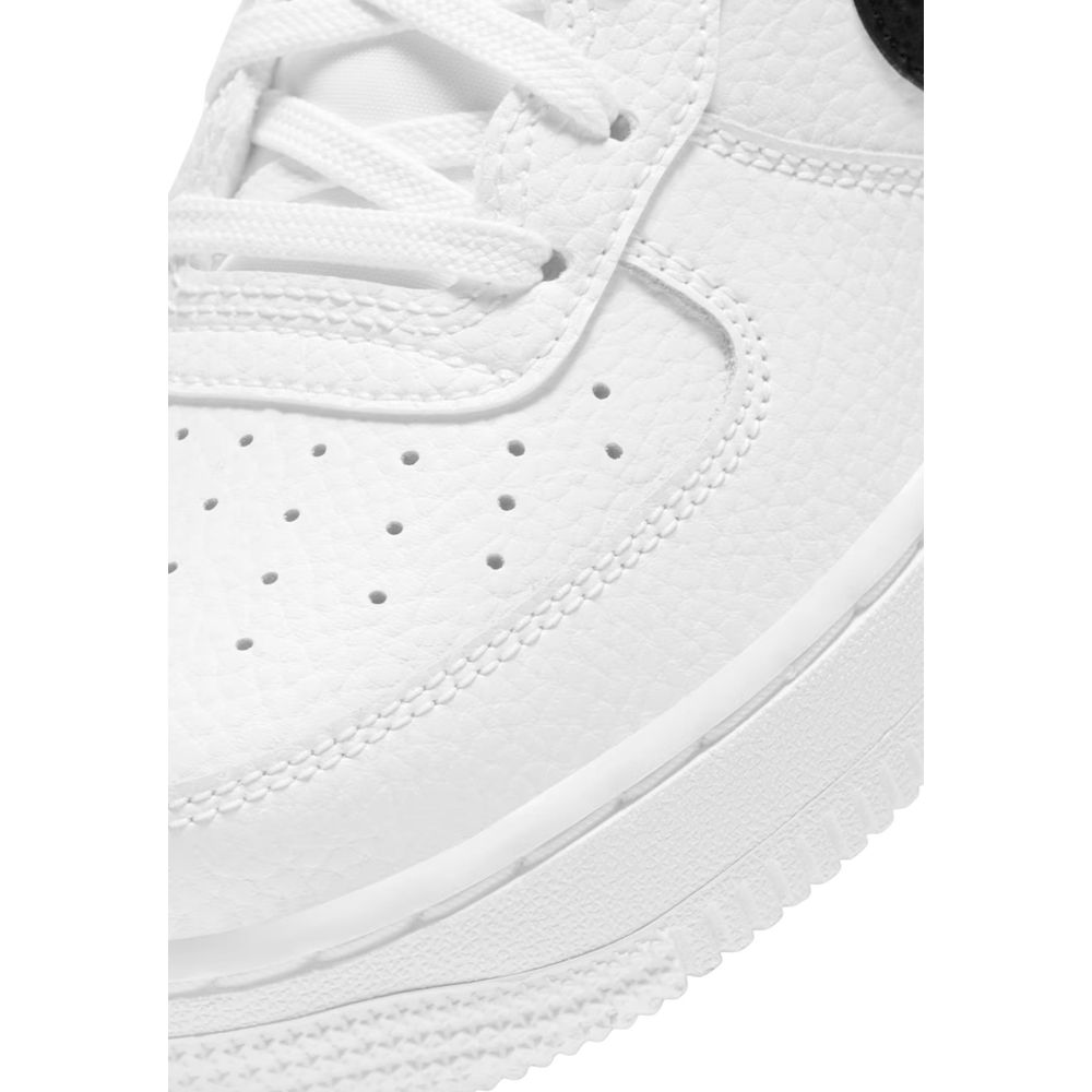 Nike Weiße Low-Top-Sneaker aus Leder
