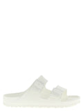 Birkenstock Weiße Polyethylen-Slipper