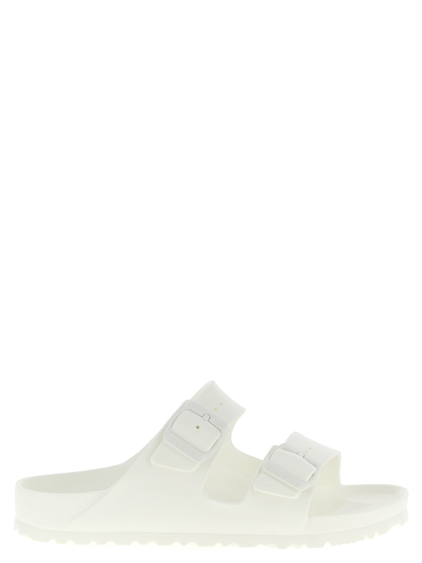 Birkenstock Weiße Polyethylen-Slipper