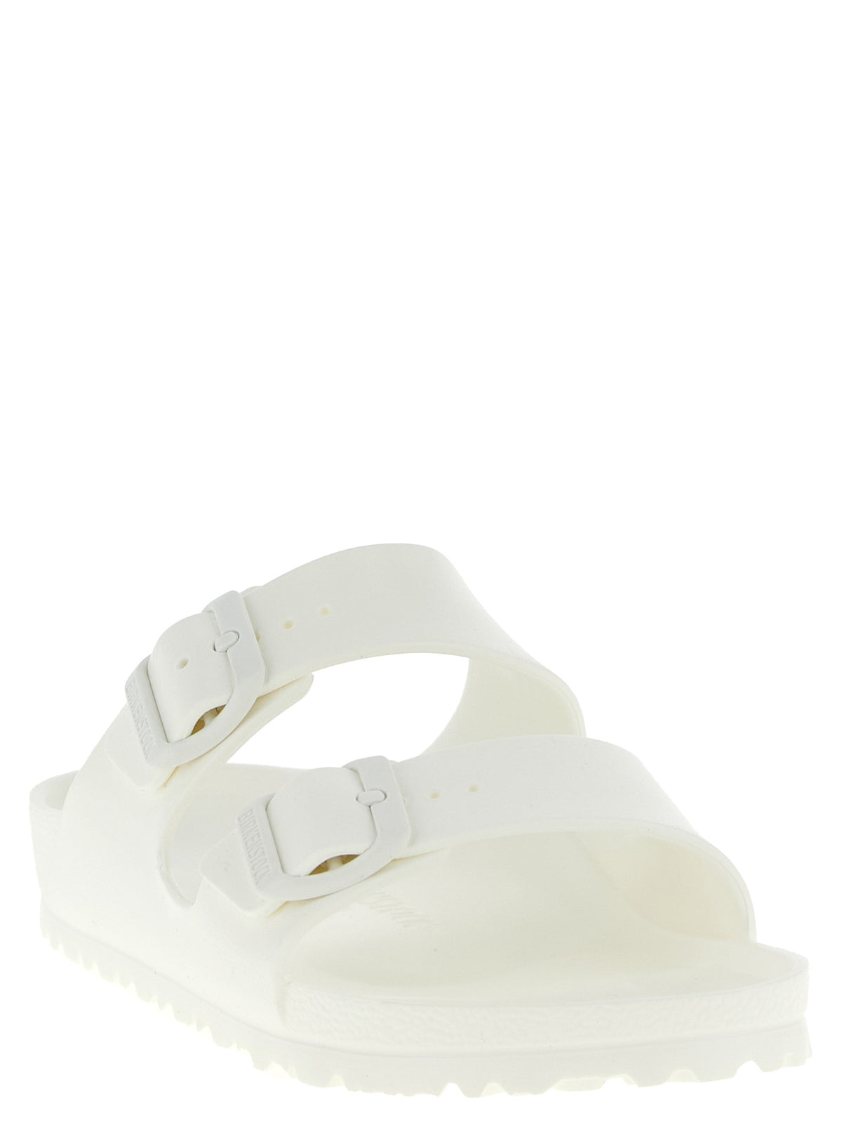 Birkenstock Weiße Polyethylen-Slipper