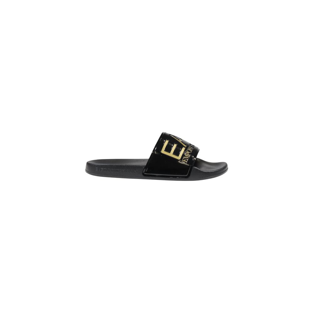 EA7 Emporio Armani Zweifarbige PVC-Slipper