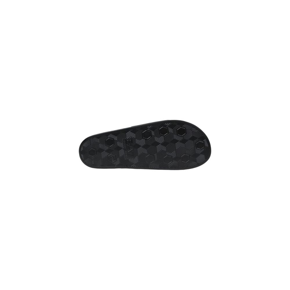 EA7 Emporio Armani Schwarze und weiße PVC-Slipper