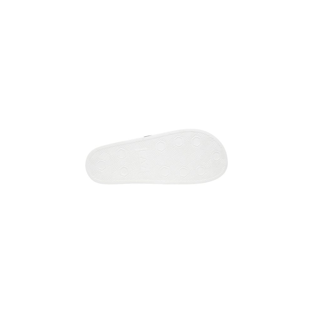 EA7 Emporio Armani Schwarze und weiße PVC-Slipper