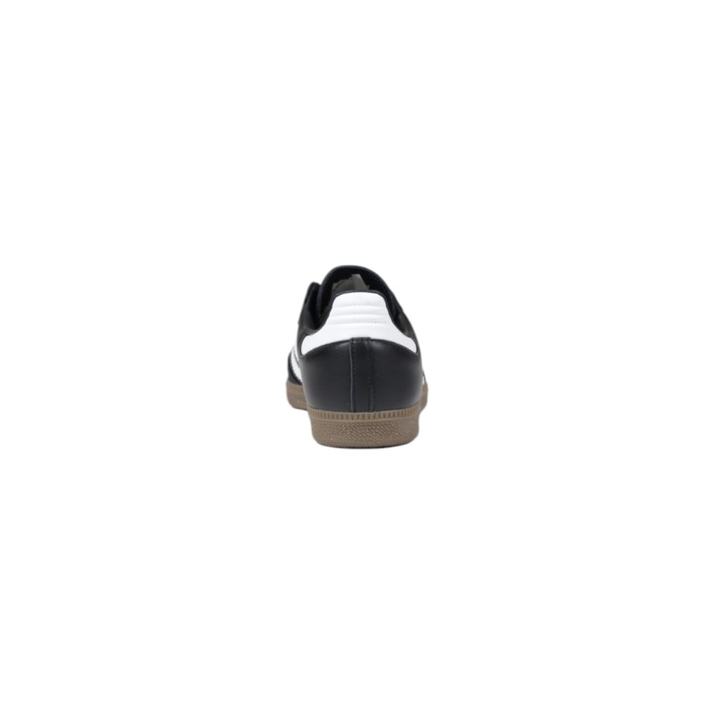 Adidas Originals Schwarze Leder-Sneaker im Athletic-Stil