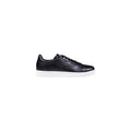 EA7 Emporio Armani Schwarze Leder-Sneakers