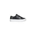 Calvin Klein Jeans Black Leather Low-Top Sneakers