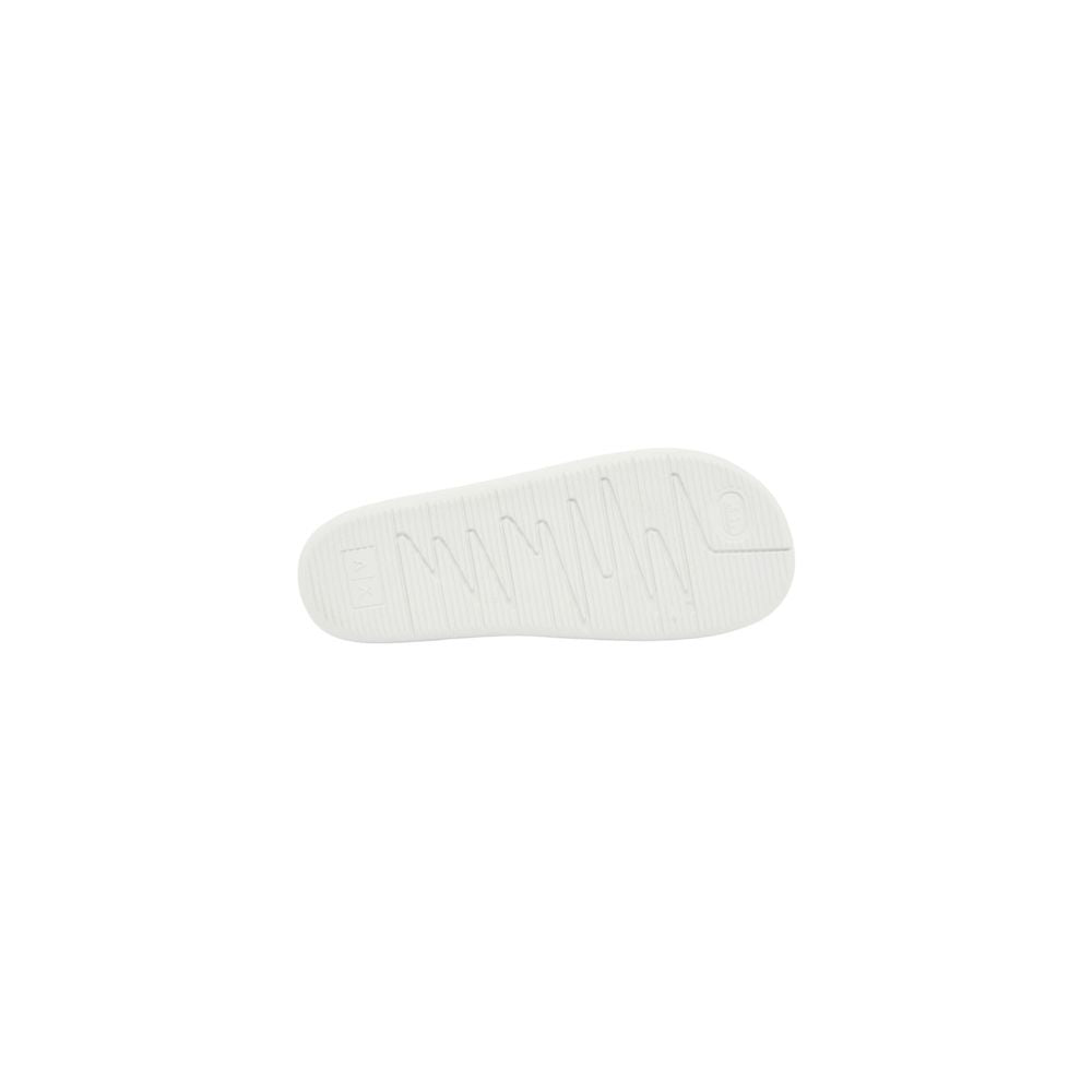 Armani Exchange Schwarze und weiße EVA-Slipper