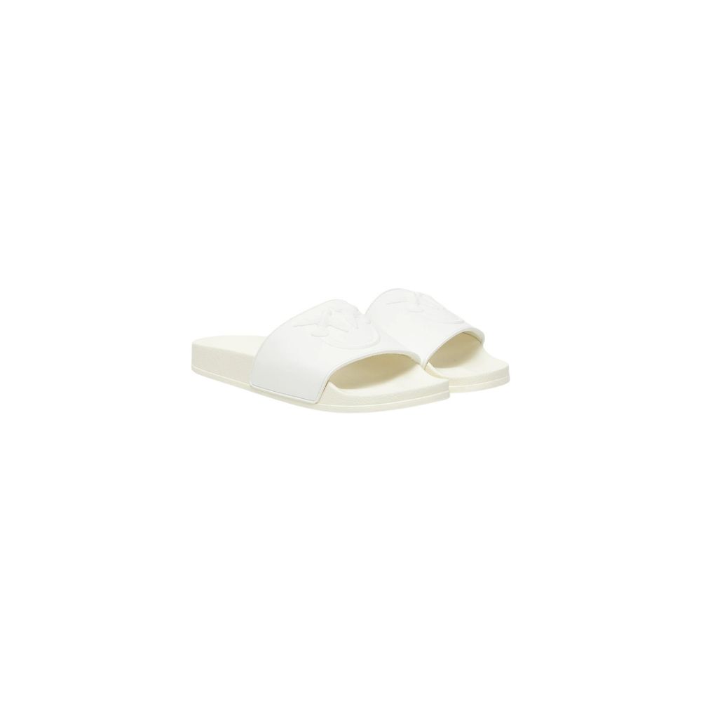 PINKO Weiße PVC-Slipper