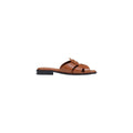 Tommy Hilfiger Braune Ledersandalen
