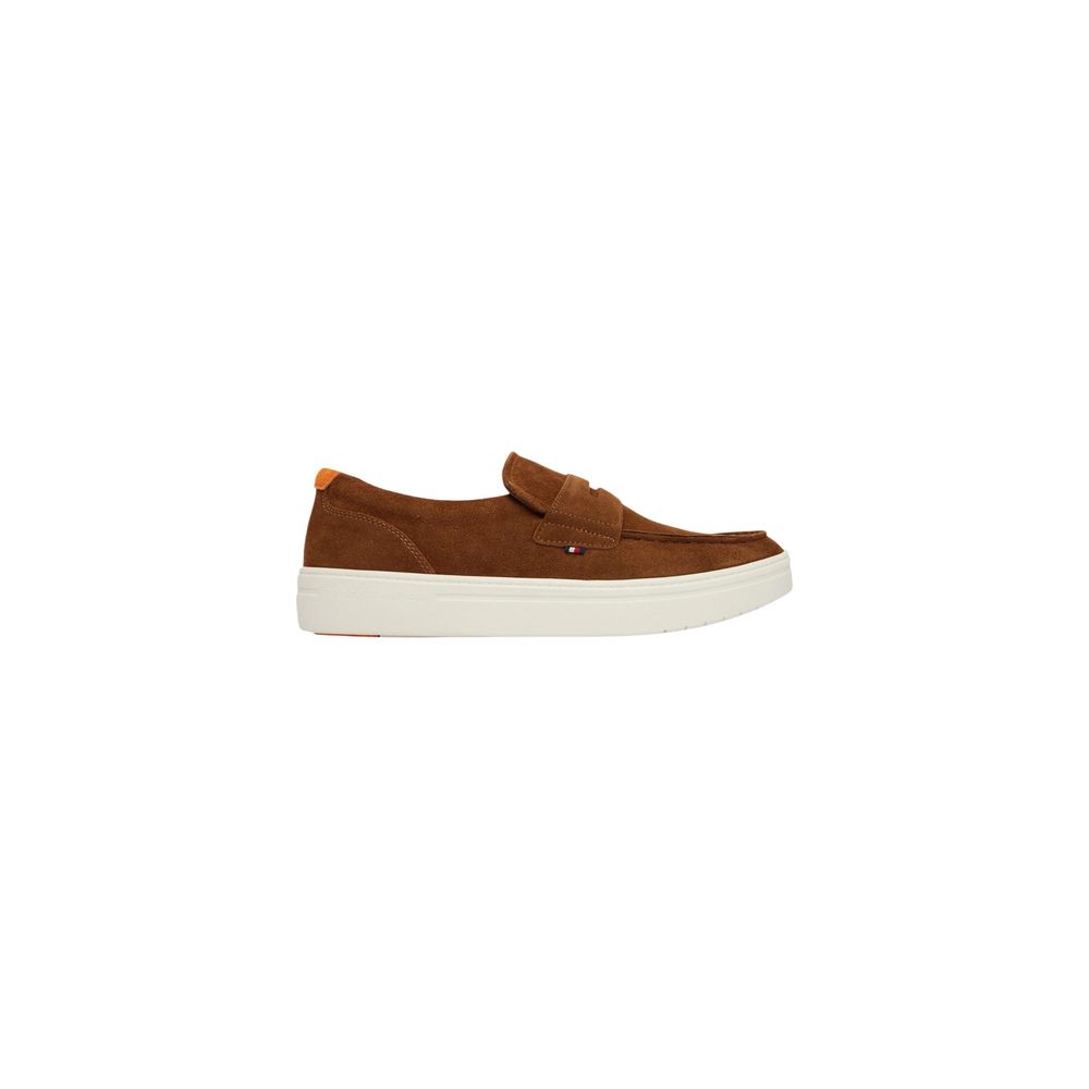Tommy Hilfiger Brown Suede Loafers
