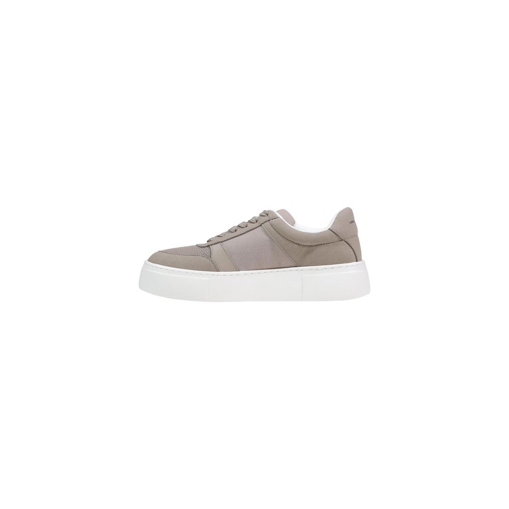 Armani Exchange Braune Polyamid-Sneaker für sportliche Looks