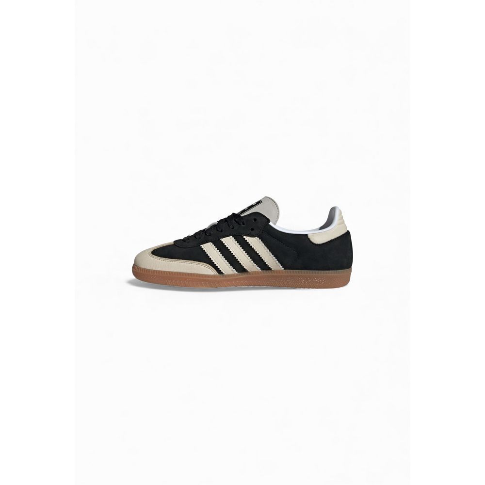 Baskets basses en cuir noir Adidas Originals