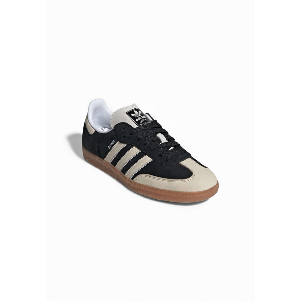 Baskets basses en cuir noir Adidas Originals