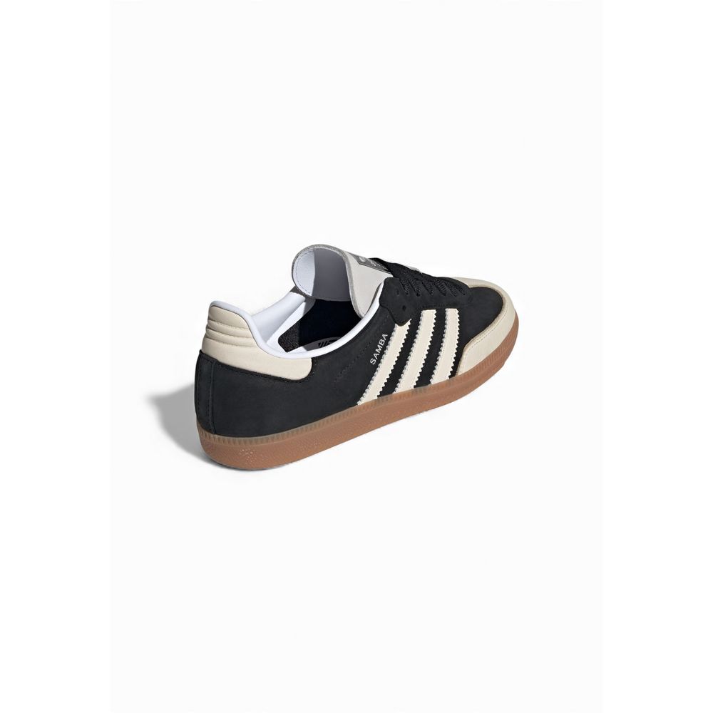 Baskets basses en cuir noir Adidas Originals