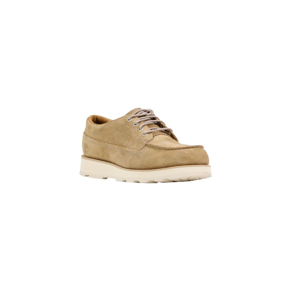 Timberland Beige Suede Slip-On Loafers