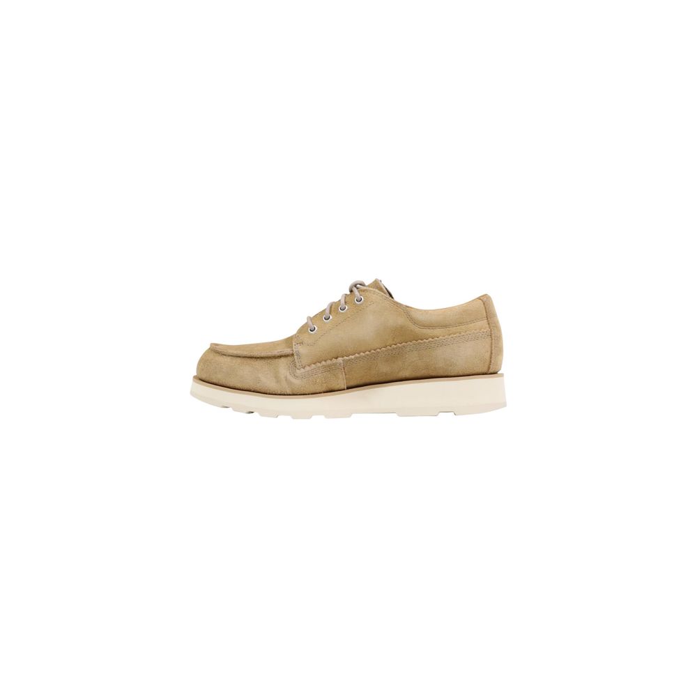 Timberland Beige Suede Slip-On Loafers
