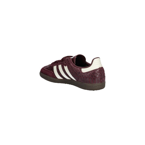 Baskets basses Adidas Originals en cuir bordeaux