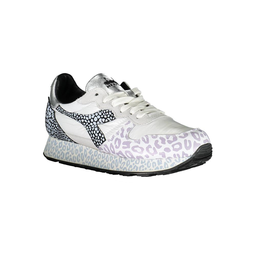 Diadora Baskets basses en cuir blanc pour femme