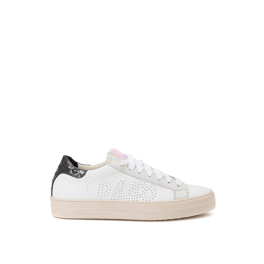 P448 Weiße Leder-Athletic-Sneaker
