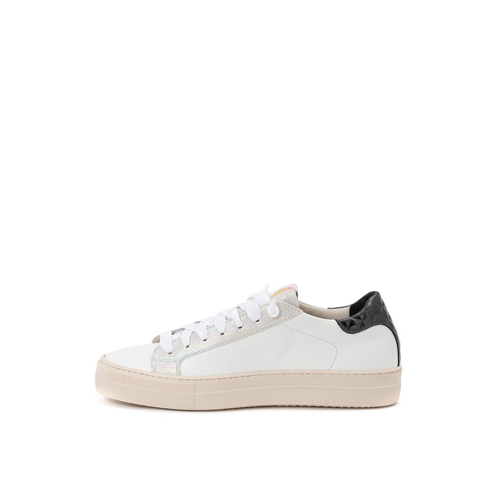 P448 Weiße Leder-Athletic-Sneaker