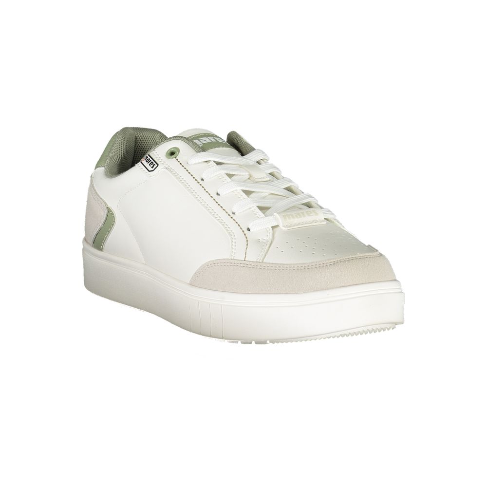 Mares Weißer Herren-Sneaker aus Polyurethan