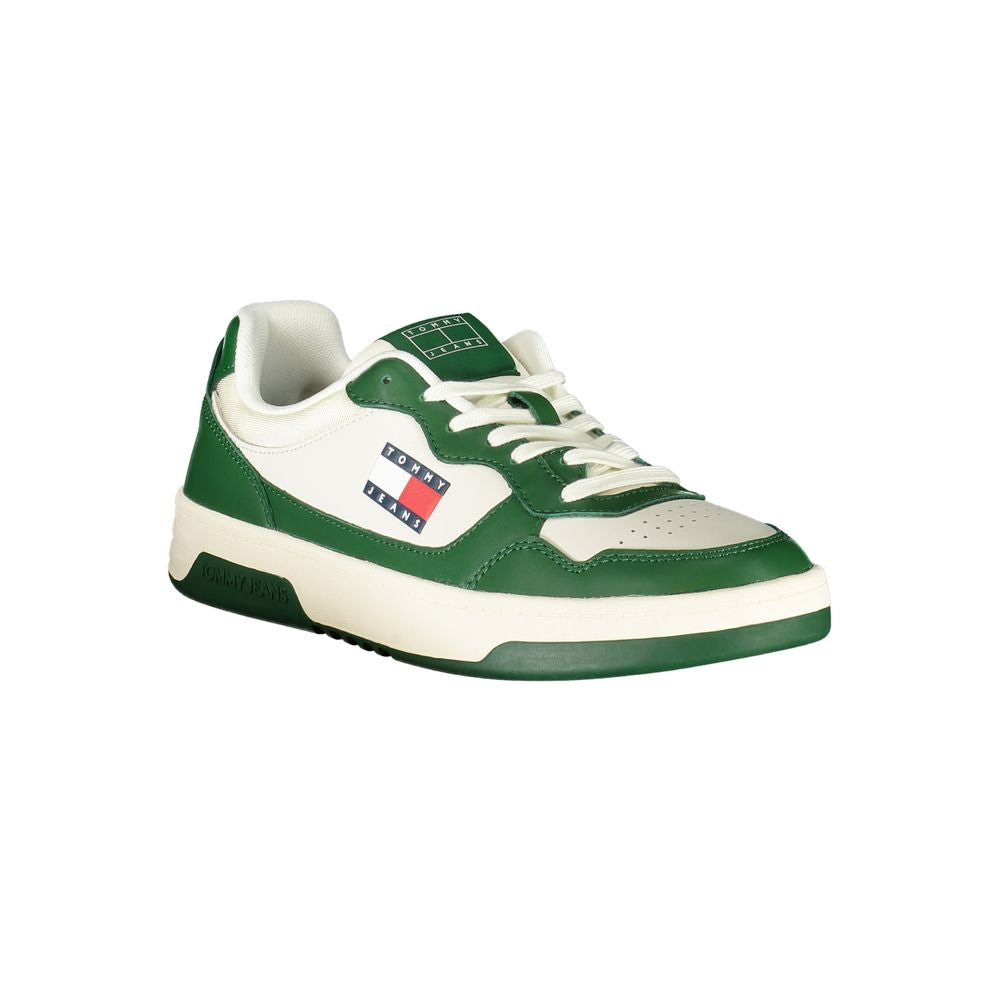 Tommy Hilfiger Men's White Polyurethane Sneaker