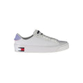 Tommy Hilfiger white fabric sneakers