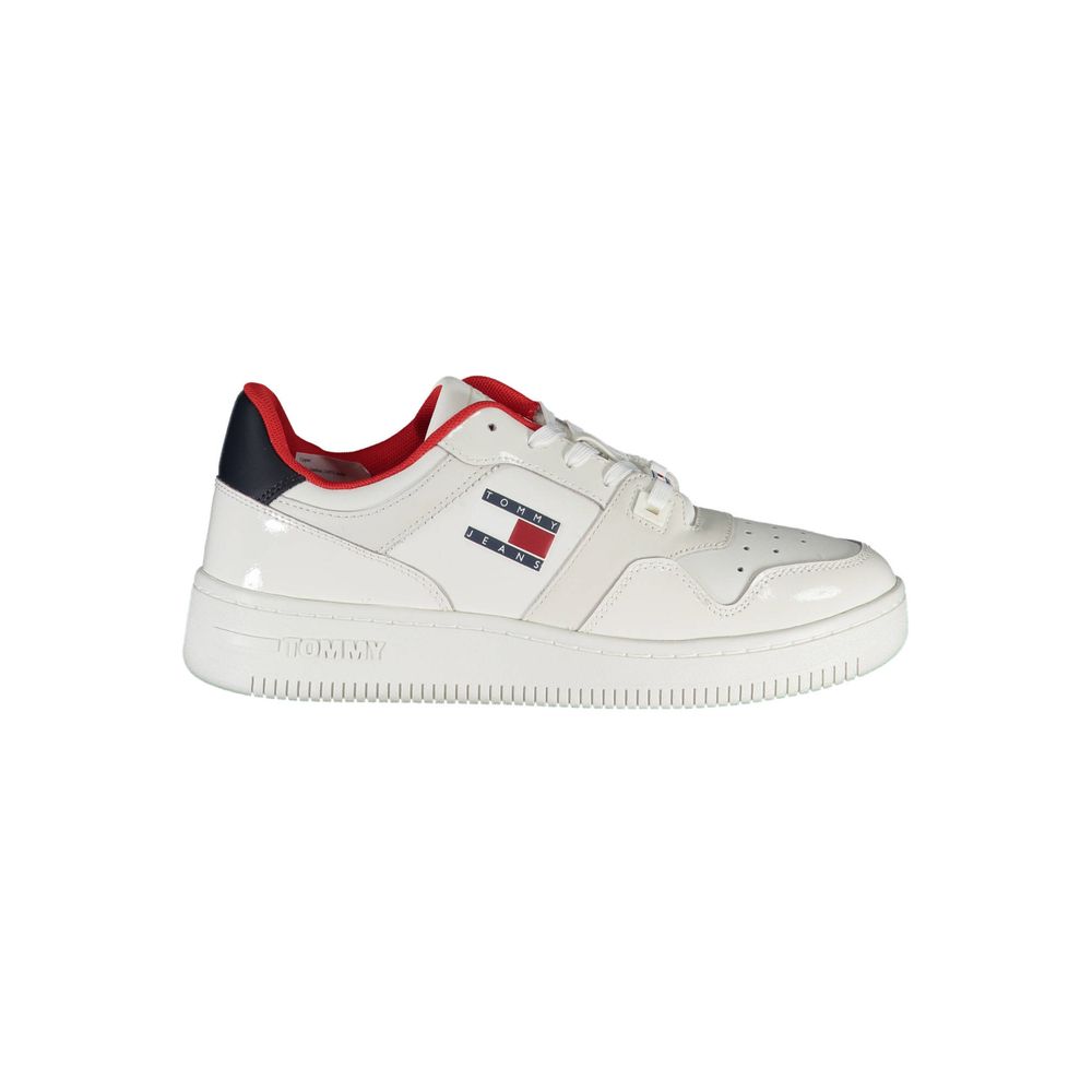 Tommy Hilfiger white canvas sneakers