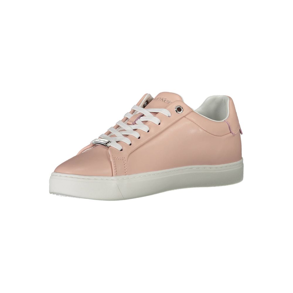 Baskets Calvin Klein roses en polyester