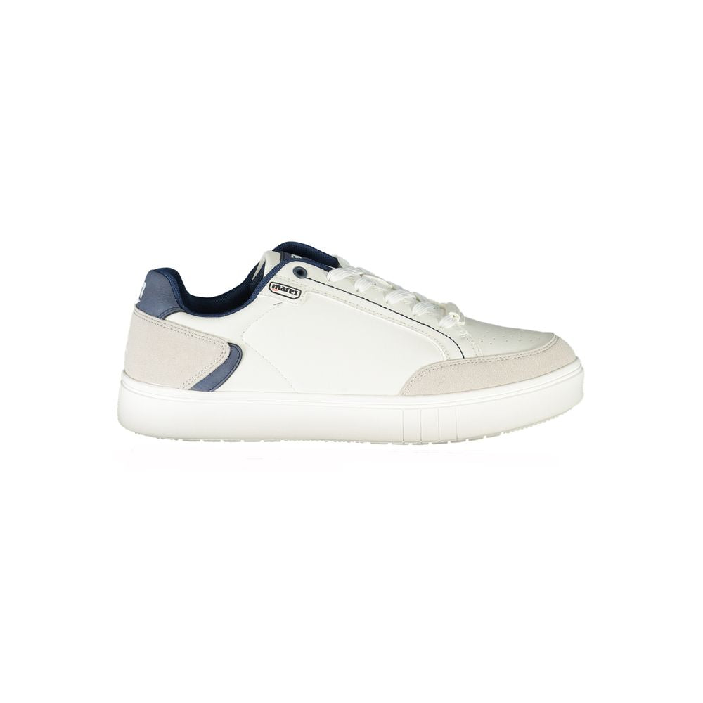 Mares Weißer Herren-Sneaker aus Polyurethan