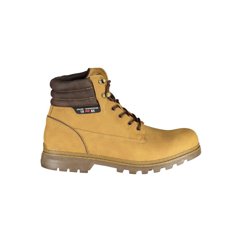 Carrera Gelber Polyester Herrenstiefel