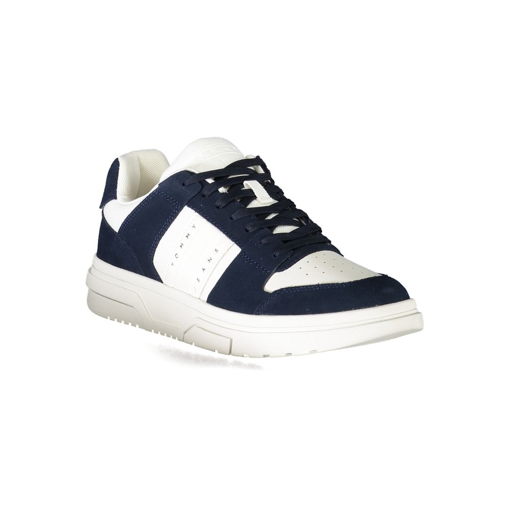 Tommy Hilfiger Blauer Herren-Sneaker aus Polyurethan