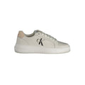 Calvin Klein Bianco Damen-Sneaker aus Polyurethan