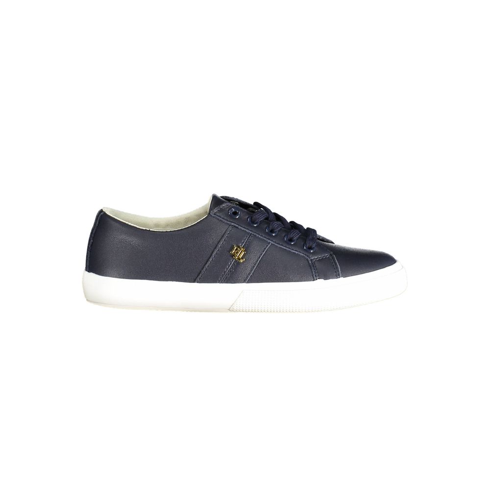 Ralph Lauren Sneaker aus blauem Stoff