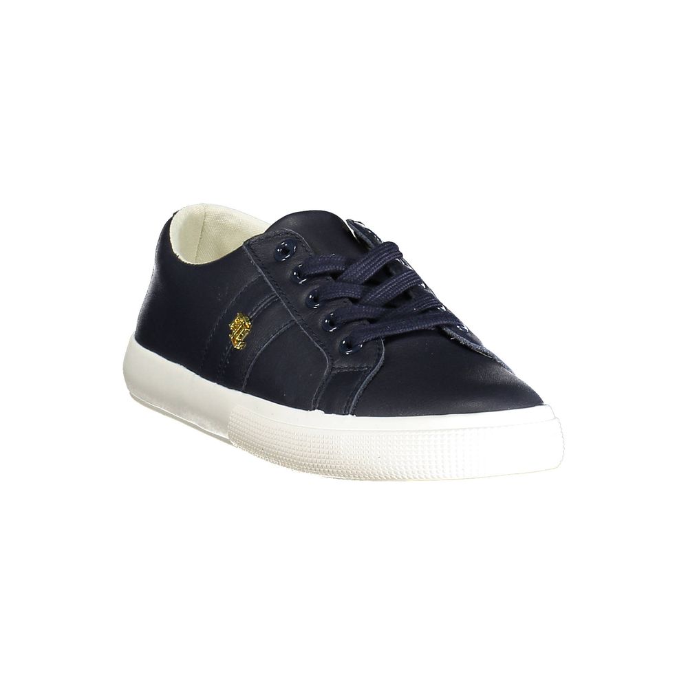 Ralph Lauren Sneaker aus blauem Stoff