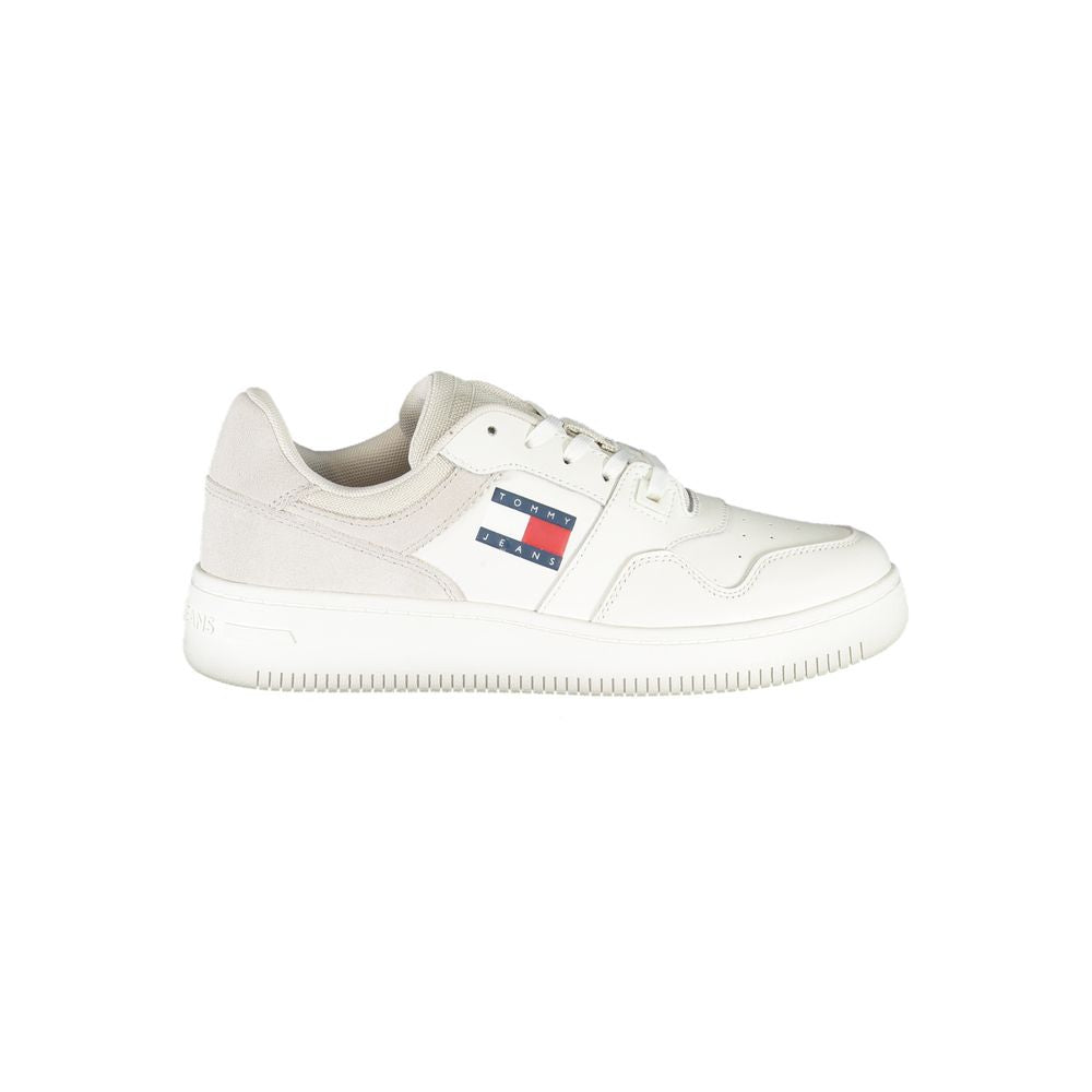 Tommy Hilfiger white canvas sneakers
